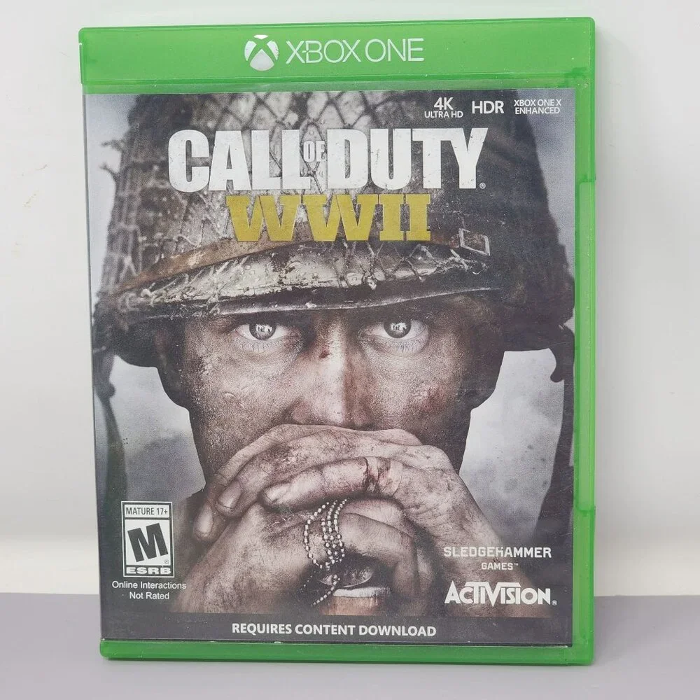 Call Of Duty WWII Xbox One Game 4K Ultra‎ HD HDR Sledgehammer Games Activision